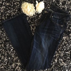 Express Stella Low Rise Bootcut Denim